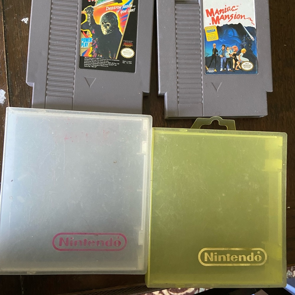Nintendo 64 games Friday the 13 and manic mansion